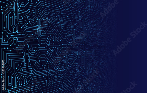 Cuadros en Lienzo High-tech technology abstract background