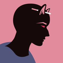 Person With Cat Ears