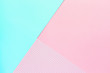 Aqua, pink and strip color paper texture geometric background