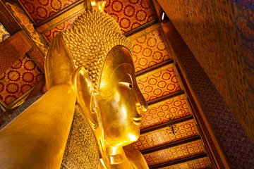 Wat-Pho,Bangkok Thailand temple is home to a pair,  popular with visitors