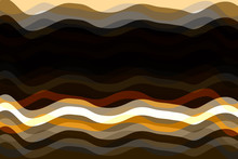 Orange Brown Wavy Background