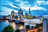 Fototapeta Fototapeta Londyn - Tower Bridge In London