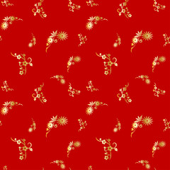 Poster - Modern background for decorative design. Trendy art background. Tile seamless asian pattern. Japanese pattern. Seamless vector texture. Line template. Asian geometric. Simple graphic ornament.