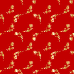 Poster - Modern background for decorative design. Trendy art background. Tile seamless asian pattern. Japanese pattern. Seamless vector texture. Line template. Asian geometric. Simple graphic ornament.
