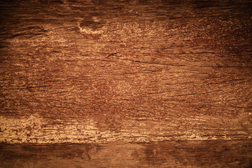 Wall Mural - brown wood texture wall for background