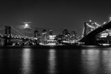 Fototapeta  - Brooklyn skyline at night