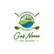 Golf club logo design inspiration
