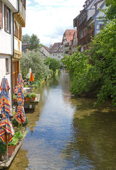 Sticker - Idyllische Altstadt von Ulm