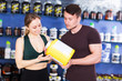 © JackF - People choosing sport nutrition products