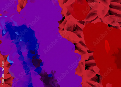 Abstract impressionism watercolor background. Colorful texture. Oil painting ...