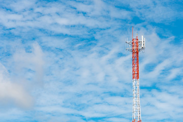 Antenna signal pole