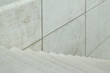 architektur saubere beton treppe in der HafenCity hamburg aufgeräumt ordentlich modern 