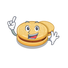 Sticker - Finger alfajores isolated with in the mascot