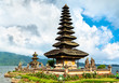 Pura Ulun Danu Bratan Temple on Bali, Indonesia