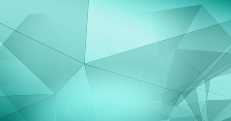 Wall Mural - digital abstract shapes 4k motion background