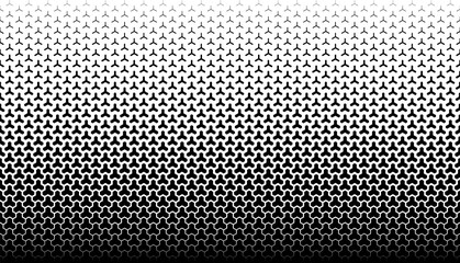 seamless geometric vector background.black figures on white background.