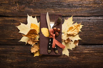 Poster - Thanksgiving Table Setting