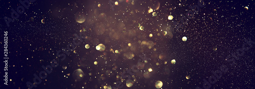 Cuadros en Lienzo blackground of abstract glitter lights