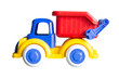 © adrian_ilie825 - Colorful toy dump truck isolated on white background