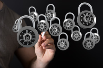 security data code digital concept