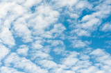 Fototapeta Na sufit - Blue sky with fluffy cloud background,
