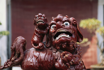 Wall Mural - Vietnam, Hanoi, Temple of Literature