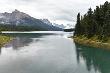 Naklejka na meble Maligne Lake, Jasper, Alberta, Canada