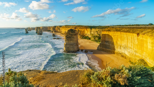 Fotomural twelve apostles at sunset,great ocean road at port campbell, australia 28