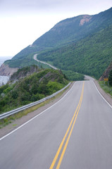 Sticker - Canada, Nova Scotia, Cape Breton Island, Cabot Trail.