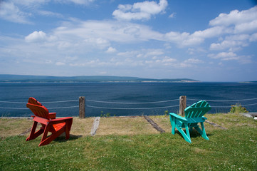 Sticker - Canada, Nova Scotia, Cape Breton Island, Cabot Trail, Ingonish.