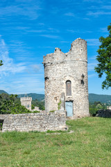 Poster - Chateauvieux bastion, tower, Viviers, France, Europe