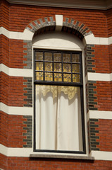 Poster - The Netherlands (aka Holland), Amsterdam. Typical architecture.