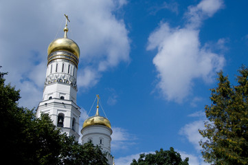 Wall Mural - Russia, Moscow, The Kremlin. Ivan the Great Bell Tower.