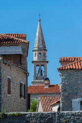 Sticker - St. John's Church, Old Town, Budva, Montenegro, Europe