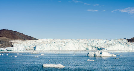 Sticker - Glacier Eqip (Eqip Sermia) in western Greenland, Denmark