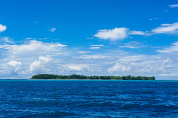 Canvas Print - Little island in the Rock Islands, Palau, Central Pacific