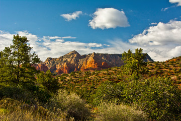 Poster - View from Schnebly Hill Road, Sedona, Arizona, USA.