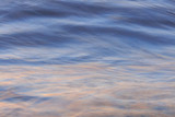 Fototapeta Łazienka - Pacific Ocean wave patterns after sunset, Pacific Beach, San Diego, California, USA