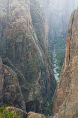 Sticker - Colorado, Gunnison National Park. Scenic in Black Canyon. Credit as: Don Paulson / Jaynes Gallery / DanitaDelimont.com