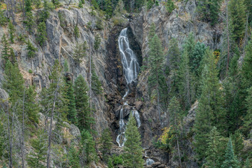 Wall Mural - Usa, Colorado, Steamboat Springs, Fish Creek Falls