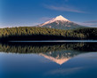 USA, Oregon, Mt McLoughlin. The dormant volcano, Mt McLoughlin, is at the south end of the Cascades Range of Oregon.