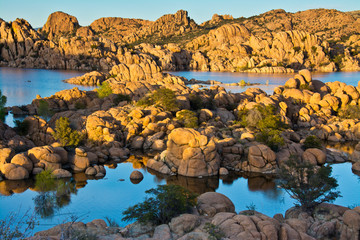 Poster - Granite Dells, Watson Lake, Prescott, Arizona, USA.