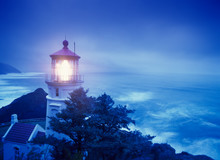 Heceta Head Lighthouse, Devil's Elbow State Park, Oregon Coast