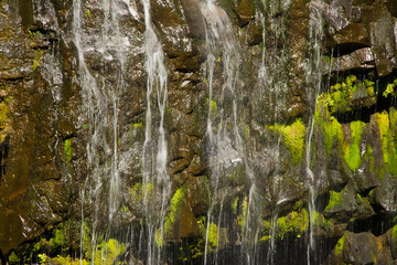 Sticker - Detail, close up, Narada Falls, Mount Rainier National Park, Washington, USA