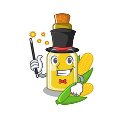 Sticker - Magician corn oil in the character shape