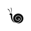 snail logo template vector icon illustration design 