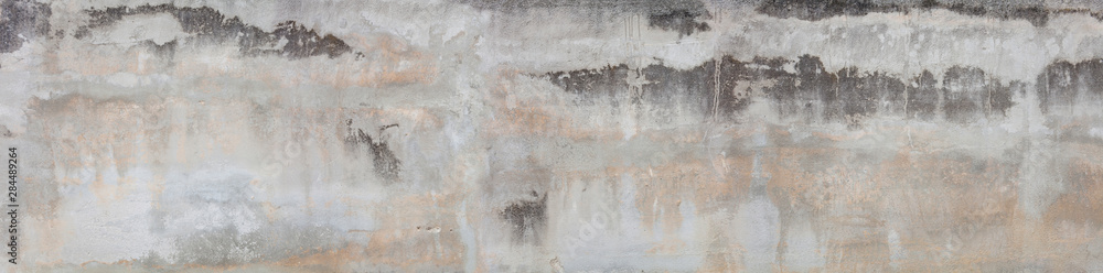 Big size grunge concrete wall background or texture. - obrazy, fototapety, plakaty 