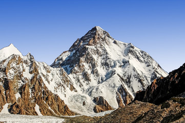 K2 peak second tallest mountain in the world 