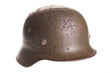 Germany army green helmet on a white background