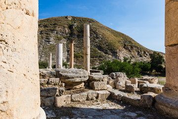 Wall Mural - Pella is one of ten Decapolis cities that were founded during the Hellenistic period and became powerful under Roman jurisdiction. Jordan